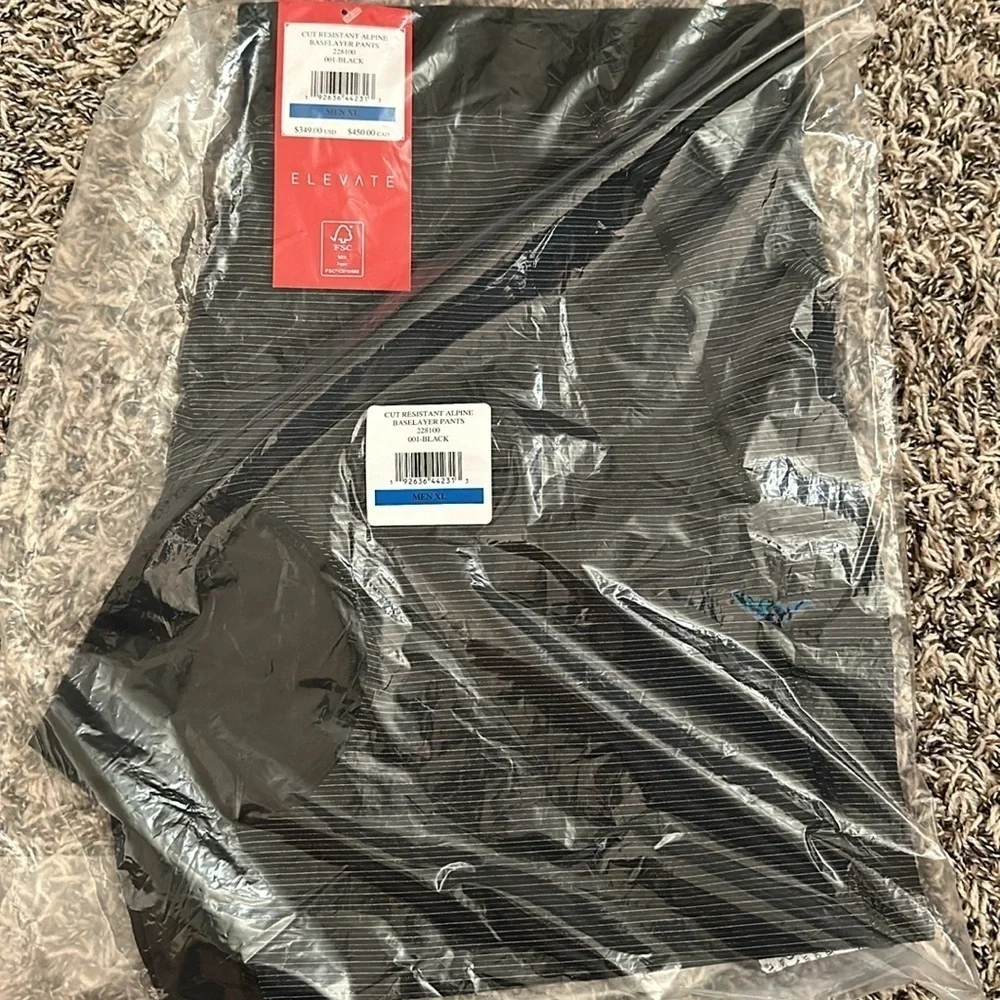 NWT SPYDER Cut Resistant Alpine Pants Black XL